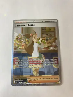 Pokemon Jasmine's Gaze 245/191 Sv08: Surging Sparks Special Illustration Rare H… - Image 1