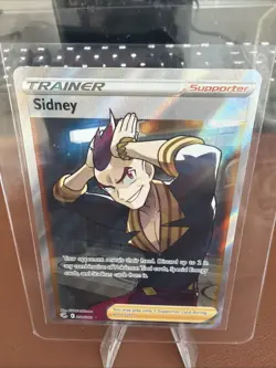 Sidney 264/264 - Fusion Strike - Full Art Ultra Rare Trainer Pokemon 143 LP Tcg - Image 1