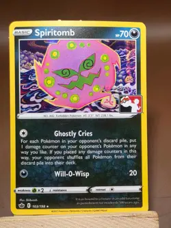 MP Spiritomb 103/198 Holo Pokemon Play! Prize Pack Series 1 - Image 1