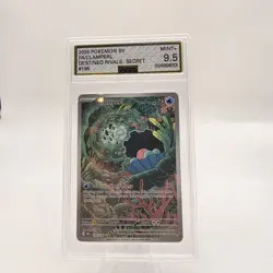 2025 Pokemon TCG Destined Rivals #195 Clamperl Illustration Rare AGS 9.5 MINT+ - Image 1
