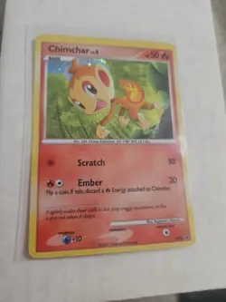 Pokemon TCG Chimchar DP Black Star Promotional DP02 Holo Promo 1st Edition Promo - Image 2