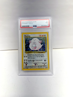 Pokemon Base Set 1999 PSA 7 NM Chansey - Image 1