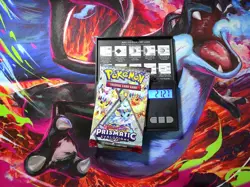 HEAVY! GOD PACKUUU 21.48g Prismatic Evolutions Pokemon TCG Booster (SEALED) - Image 1