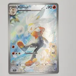 Raboot - Illustration Rare SV07: Stellar Crown 147/142 Pokemon TCG - Image 1