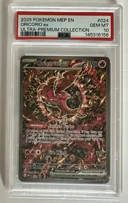 PSA 10 Pokemon Oricorio Ex Ultra Premium Collection 024 Black Star Promo - Image 1