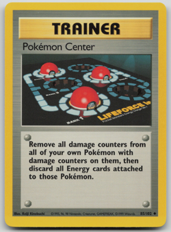 Pokemon TCG Pokemon Center Base Set 85/102 Regular-NM-VINTAGE - Image 1
