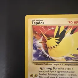 Pokemon Vintage WoTC Promo Zapdos #23 - Image 2