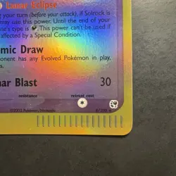 Pokemon Vintage Reverse Holo Lunatone 8/100 Sandstorm 2003 - Image 4