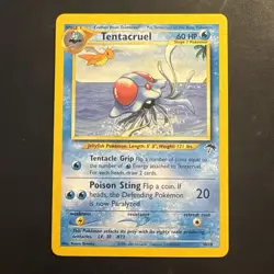 Pokemon Vintage Southern Islands Tentacruel Rare WotC Promo - Image 2
