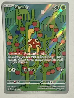 Shuckle 136/132 - Pokemon Tcg Mega Evolution Illustration Rare - Image 1