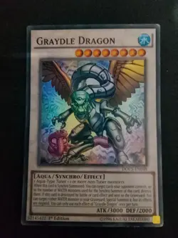 YUGIOH Graydle Dragon - DOCS-EN048 - Super Rare 1st Edition NM - Image 1