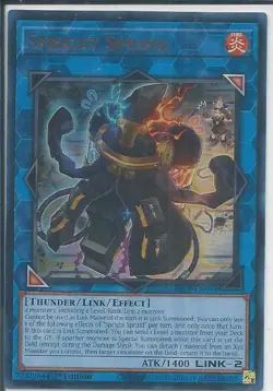 Yugioh! LP Spright Sprind - BLTR-EN095 - Ultra Rare - 1st Edition Lightly Played - Image 1