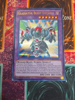 Yu-Gi-Oh! Gladiator Beast Gyzarus DUSA-EN071 Ultra Rare 1st Edition Near Mint - Image 1