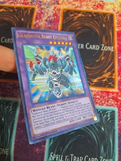 Yu-Gi-Oh! Gladiator Beast Gyzarus DUSA-EN071 Ultra Rare 1st Edition Near Mint - Image 2