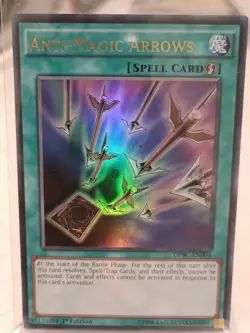 Yugioh Anti-Magic Arrows DPBC EN004 Ultra Rare 1st ED - Image 1