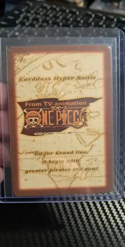 BANDAI One Piece Hyper Battle C225 ZORO HOLO FOIL SCARCE EARLY CARD - Image 2