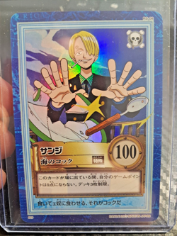BANDAI One Piece Hyper Battle S29 SANJI HOLO FOIL SCARCE EARLY CARD VINATGE - Image 1