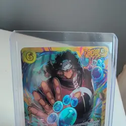 One Piece TCG Bartholomew Kuma OP12-119 Secret Rare Legacy of the Master English - Image 2