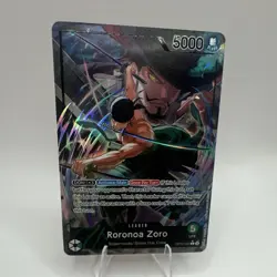 One Piece TCG Roronoa Zoro OP12-020 ALT ART leader - Image 1