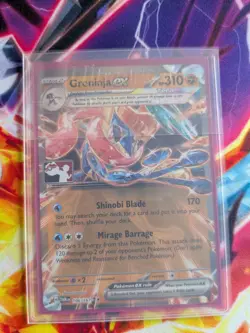 Greninja ex 106/167 Prize Pack Series Cards Holo read description - Image 1
