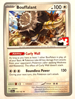 Pokemon Bouffalant! + FREE extra Rare card! - Image 1