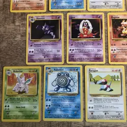 Pokemon TCG Base Set - 11 Card Uncommon Lot - All MP-NM Condition - Vintage 🔥 - Image 4
