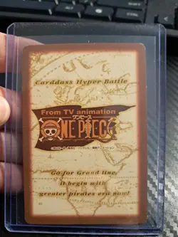BANDAI One Piece Hyper Battle S89 ZORO HOLO FOIL SCARCE EARLY CARD - Image 2