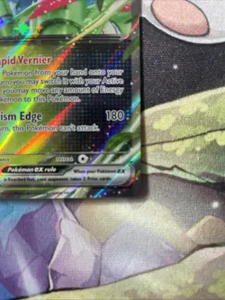 Iron Leaves ex 025/162 Double Rare Temporal Forces Pokemon Card - Image 3