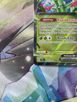 Iron Leaves ex 025/162 Double Rare Temporal Forces Pokemon Card - Image 4