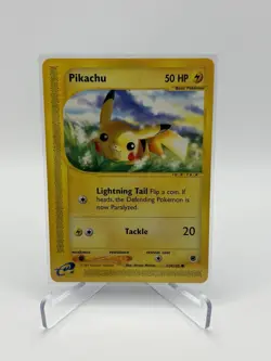 🔥Pokemon TCG Expedition Base Pikachu Card 124/165 - Image 1
