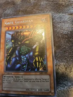 Yugioh Card - Gate Guardian MRD-000 Secret Rare 1st Edition LP - Image 4