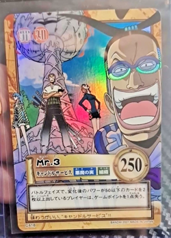 BANDAI One Piece Hyper Battle C418 HOLO FOIL SCARCE EARLY CARD - Image 1