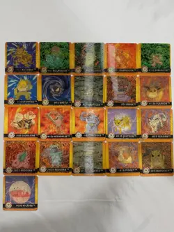 Pokemon Artbox 1999 Premier Edition Action Flipz 3D Cards - Lot of 21 - Image 1