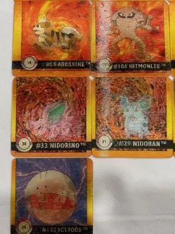 Pokemon Artbox 1999 Premier Edition Action Flipz 3D Cards - Lot of 21 - Image 5