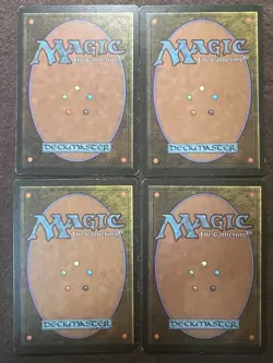 FBB Japanese Erhnam Djinn x4 MTG Chronicles Magic The Gathering Playset - Image 2