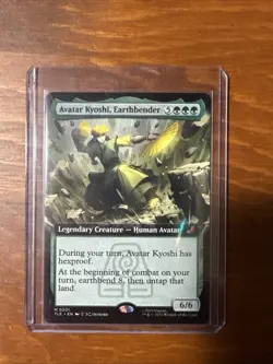 Avatar Kyoshi, Earthbender (Extended Art) NM - Avatar: The Last Airbender MTG - Image 1