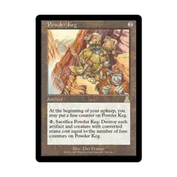 WotC MtG Urza's Destiny Powder Keg (R) Fair- - Image 1