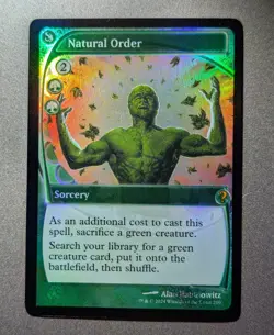 MTG Natural Order (Future Sight) Mystery Booster 2 (MB #210) FOIL - Image 2