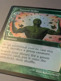 MTG Natural Order (Future Sight) Mystery Booster 2 (MB #210) FOIL - Image 3