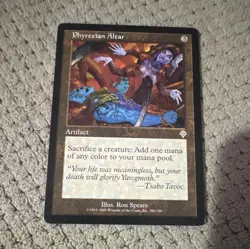 Magic: The Gathering Phyrexian Altar Artifact Ron Spears 306 2000 - Image 1