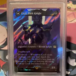 Cecil, Dark Knight (Borderless) (Surge Foil) Final Fantasy Foil - Image 2