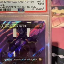 Cecil, Dark Knight (Borderless) (Surge Foil) Final Fantasy Foil - Image 3