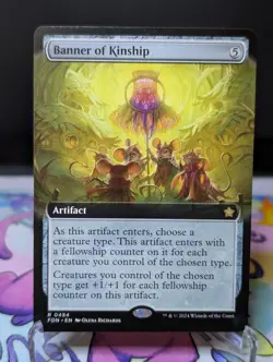 MTG Foundations - Banner of Kinship 484 (Extended Art) Regular - Image 1