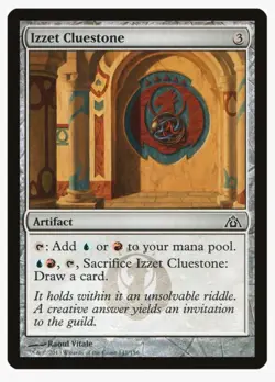 Izzet Cluestone | MTG DGM | Izzet Mana Rock Ramp Draw Pauper EDH | LP - Image 1