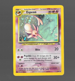 2001 Pokemon Neo Discovery Espeon Holo 1/75 - Image 1