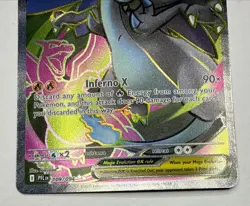 Mega Charizard X ex - 109/094 Holo ME02: Phantasmal Flames Near Mint Pokemon TCG - Image 3