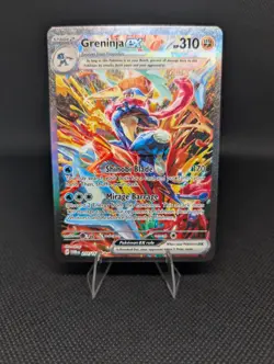 Pokemon Greninja ex SV06: Twilight Masquerade 214/167 Special Illustration Rare - Image 1