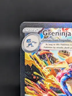 Pokemon Greninja ex SV06: Twilight Masquerade 214/167 Special Illustration Rare - Image 3