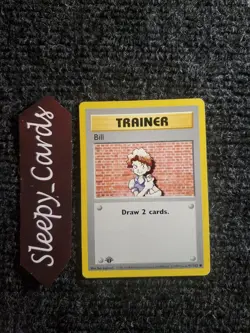 Pokemon TCG | Bill 91/102 | Base Set 1st Edition | NM - Image 1