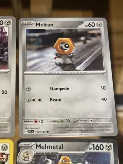 4x MELMETAL & MELTAN Mini Collection Set Deck Building Metal Pokemon TCG - Image 4